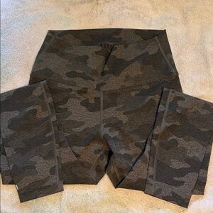 NOBULL HIGH RISE CAMO LEGGINGS